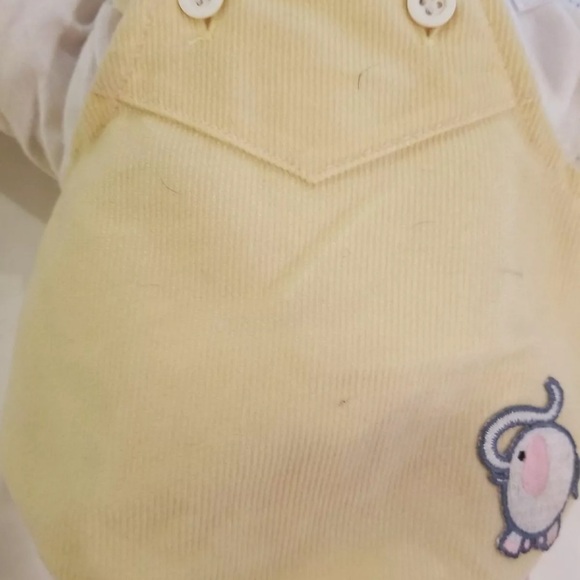 Vintage Cabbage Patch Kids Boy Doll .1985 DARK Brown YARD Hair WITH YELLOW - Picture 4 of 11